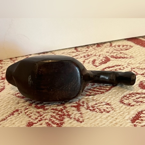 Solid Mahogany Wood Carved Duck - Picture 6 of 6